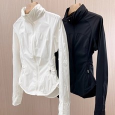 女款連帽防曬衣 薄款輕盈透氣運動外套 騎行瑜伽服