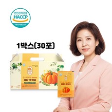 호박즙 단호박 음료 늙은 호박 엑기스 과채주스 쥬스 30포 해썹, 1개, 80ml