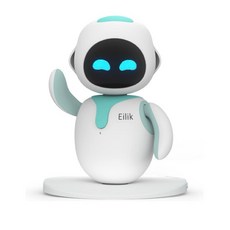Eilik 機器人 智能情感互動 陪伴機器人 兒童陪伴機器人, 粉色, 1個