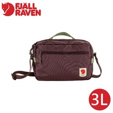 Fjällräven High Coast Crossbody斜背包 3L 側背包 隨身包 黑色, 黑莓
