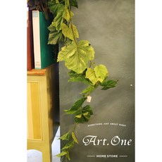 GE100101 鄉村風 葡萄葉藤蔓花飾 園藝裝飾 仿真植物牆面裝飾, 1個