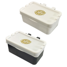 오아시 케미 하드 미끼통 크릴 새우 청갯지렁이 참갯지렁이 민물 새우 떡밥 등 미끼통, 1개, 블랙