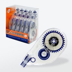 알파 수정테이프세트 ACT 1158 5개입 (5mmX8M) 바르네 저렴하고 쓰기좋은 수정용품