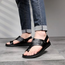 Indian 印度男式皮革綁帶涼鞋夏季涼鞋 2313
