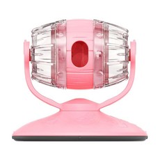 고양이 롤 피더 인터랙티브 장난감 및 강아지 장난감 실내 고양이 소형견 강아지 슬로우 IQ 훈련을 위한 강화 정신 자극 지루함 선물 (핑크) 183222, Pink