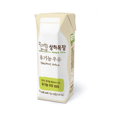 상하목장 유기농 멸균우유, 125ml, 1팩