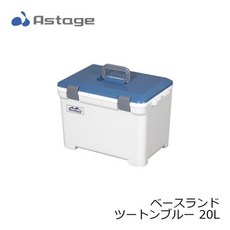 日本 Astage Baseland 釣魚露營保冷冰箱 藍白色冰桶 25L/52L/72L 有輪子, 1個, 25L