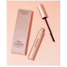 GECOMO 纖長持妝睫毛膏 捲翹防水防汗, 1個, 格蒙▶纖長持妝睫毛膏
