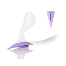 안전한 여성용 비키니라인 제모기 정리기, 삼각, 1개입, 1개