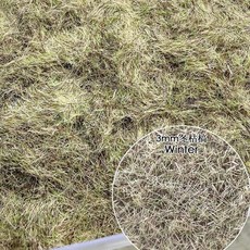 잔디 분말 모델 나일론 가짜 벨벳 초원 만들기 재료 풍경 기차 철도 레이아웃, 1개, 11. 3mm winter