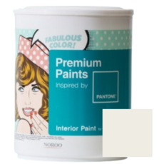PANTONE 내부용 실내벽면 무광 페인트, 11-4300 Marshmallow (무광), 1L, 3개