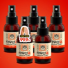 타무신큐 유산균미스트 문제성 발톱 손톱 네일, 5개, 50ml, 1개입