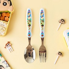 짱구는못말려 베이직 스푼 포크, 1개