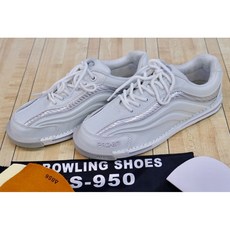ABS S950 保齡球換底鞋 黑色/白色 滾球堂保齡球用品專賣店, 白色,26.5cm / us8.5, 1個