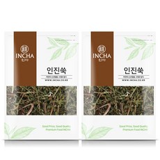 인차 국산 인진쑥 인진쑥차 사철쑥 쑥차, 600g, 2개