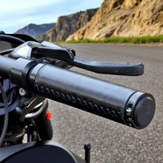 자전거 미끄럼방지 핸들그립 블랙(21mm핸들바) 자전거핸들