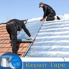 5/10/15/20CM 고온 저항 방수 알루미늄 호일 두꺼운 부틸 테이프 벽 균열 지붕 덕트 수리용 접착 테이프, 5CM, 1천만