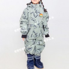 스키복 우주복 상하복 허리 지퍼 방수 스노우보드 방풍복