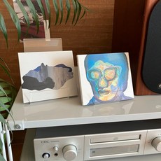 lp 거치대 투명 스탠드 보관함 책전시대 아크릴거치대 san+190Ps, S size, 본상품선택