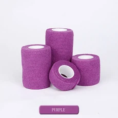 BraceTop 4.5M 다채로운 탄성 스포츠 붕대 자기 접착 피트니스 무릎 지원 패드 발목 손가락 랩 운동 요법 테이프, 04 10cm X 4.8m, 04 10cm X 4.8m