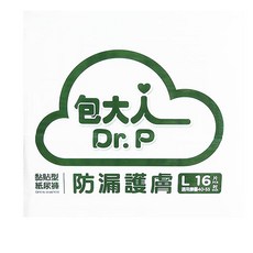 Dr. P 包大人 防漏護膚 黏貼型成人紙尿褲 L, 大型, 1箱, 64片