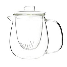 내열유리 티포트 아기, 투명, 1개, 600ml