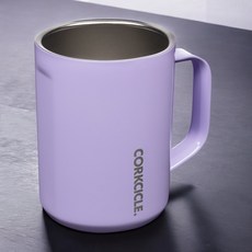 콕시클 머그 텀블러 보온 보냉 스텐 진공 밀폐 머그컵 머그잔 가벼운 스텐컵 입구넓은 텀블러컵 tumbler mug, 라일락, 470ml, 1개