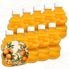 제주 감귤 농축액 한라봉 과즙 340ml 10개