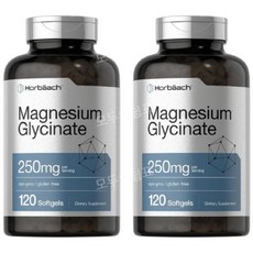 호바흐 마그네슘 글리시네이트 250mg 120캡슐 2개 Horbaach Magnesium