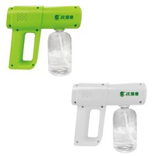 【次綠康】輕巧滅菌槍 59晶廣效除菌1L套組(GH013) 商務版 一年原廠保固, 白色