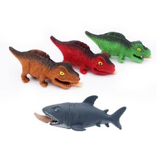 스퀴즈풋 말랑이장난감 늘어나는 장난감, 티라노그린