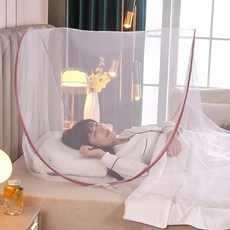 [damda]캐노피텐트 원터치 돔모기장 야외캠핑 방충 모기장 여름방충 캠핑용품, 단일옵션