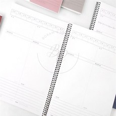 보람스마켓 수학오답노트 다이어리 필사노트 일기장, 그레이