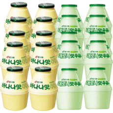 빙그레 바나나우유 240ml 20입 혼합 (바나나맛10입+메로나맛10입)