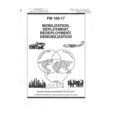 (영문도서) FM 100-17 Mobilization Deployment Redeployment Demobilization Paperback, Independently Published, English, 9798832881317
