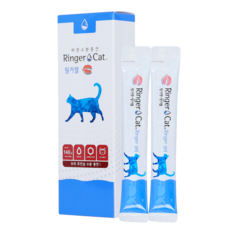 애브스터프 링거펫 링거캣 링거젤 고양이 전용 수분보충제 14g X 10개입, 1개