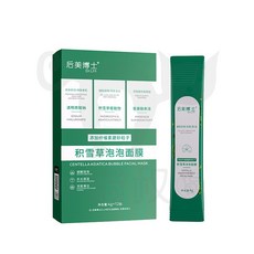 後美博士 積雪草泡泡面膜, 1個, 4g