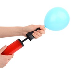 풍선장식 미니 에어 손펌프 수동 공기 주입기 아이 게임 선물용 대량