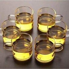 兩格置物架 木質收納架, 透明6杯, 1個