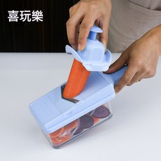 DFMEI 不鏽鋼切菜器套裝多功能切片器土豆刨絲機高效安全廚房切菜神器, 1個, 款式3:如圖