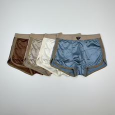 [100% 항균] 2+2 고급 뽕나무 실크 남성 팬티 남자 뽕나무 실크 팬티 남성 아이스 실크팬티 고탄력 허리원단 통기 땀 흡수 사은품 랜덤 증정