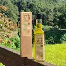 정다운 생들기름 250ml 국산 유기농 들깨 100%, 1개