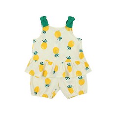 dear baby 孩童款鳳梨圖案衣服