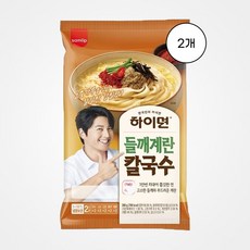 [삼립] 하이면 들깨계란칼국수 390g 2개, 310g