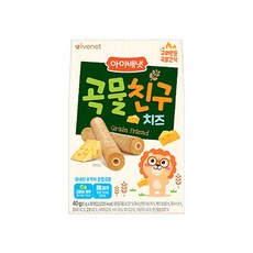 아이배냇 곡물친구, 치즈, 40g, 24개