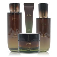 한율 송담 탄력 기초 세트(스킨+에멀전+크림+아이크림+쇼핑백), 단일옵션, 1개