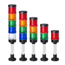 산업용 경광등 경고음 램프 굴삭기 비상등 크레인, 1개, 70-2 2층 무음/220V