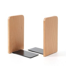 더가몽 원목 느티나무 책 지지대 도서관소품