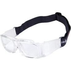 KeuLEN 야구 고글 세이프티 글래스 안개 방지 안경 보호 스포츠 테니스 트레이닝 남성 청소년용 장비, Transparent White, 1개