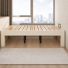 평상형 다다미 침대 프레임 원룸 자취방 매트리스 받침대, 일반형(침대 높이 400mm)